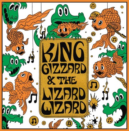 King Gizzard & The Lizard Wizard - Live In Milwaukee (Limited Edition, Orange Vinyl, 3 LPs)