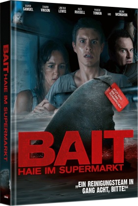 Bait - Haie im Supermarkt (2012) (Cover C, Edizione Limitata, Mediabook, Blu-ray + DVD)