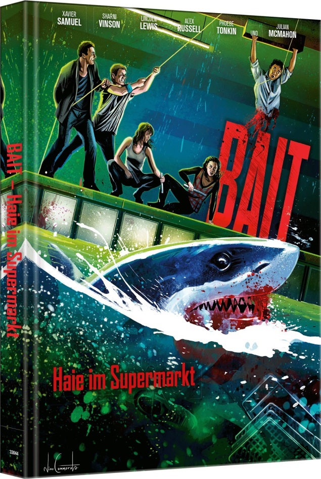 Bait - Haie im Supermarkt (2012) (Cover A, Limited Edition, Mediabook, Blu-ray + DVD)