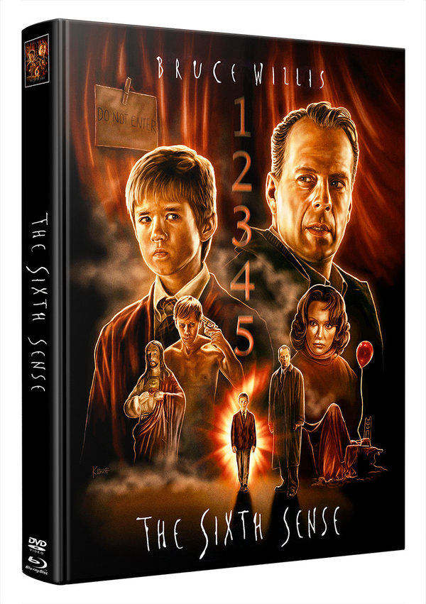 The Sixth Sense (1999) (Wattiert, Limited Edition, Mediabook, Blu-ray + DVD)