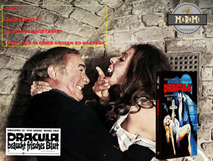 Dracula braucht frisches Blut (1973) (Grosse Hartbox, Limited Edition)