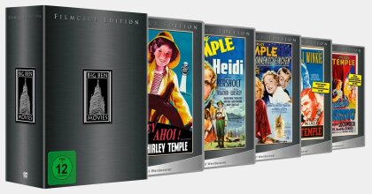 Big Ben Movies - Shirley Temple - Shirley Ahoi! / Heidi / Sonnenscheinchen / Rekrut Willi Winkie (Filmclub Edition, 5 DVDs)