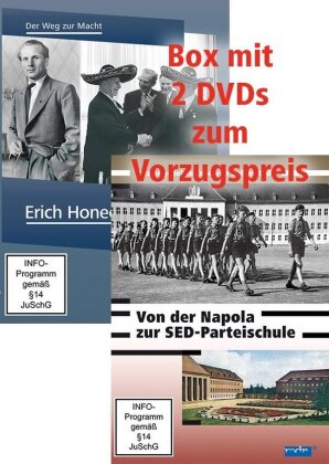 Erich Honecker - Der Weg zur Macht / Von der NAPOLA zur SED-Parteischule (2 DVDs)