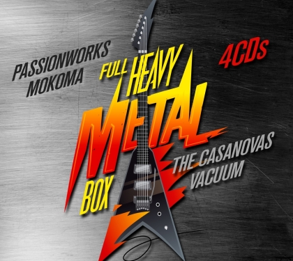 Full Heavy Metal Box - Smaxone: Red Album / Fyredogs: Hellfyre Rock'N'Roll / Victory: Don't Talk Science (4 CDs)