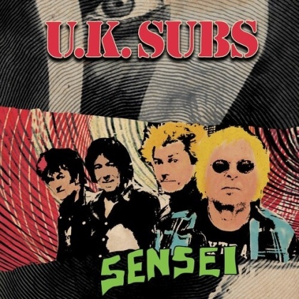 UK Subs - Sensei (Cleopatra, Limited Edition, Red Vinyl, 7" Single)