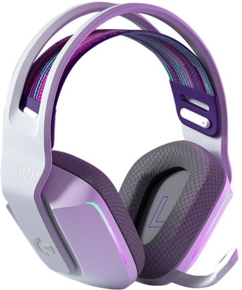 LOGITECH G733 LIGHTSPEED Wireless RGB Gaming Headset - WHITE - EMEA (PlayStation 5 + Xbox Series X)