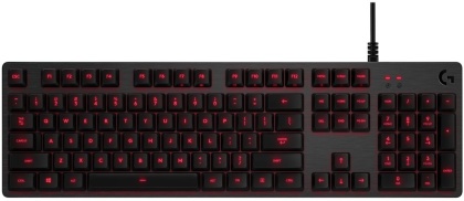 LOGI G413 Mech.Gaming Keyboard RED - GERMAN LAYOUT