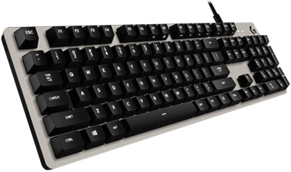 LOGITECH Mechanical Gaming Keyboard G413, White - CH LAYOUT