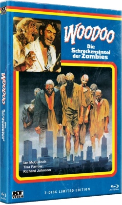 Woodoo - Die Schreckensinsel der Zombies (1979) (Cover B, Grosse Hartbox, Limited Edition, Blu-ray + DVD)