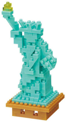 Nanoblock - World Famous - Statue Of Liberty (Box Of 12)