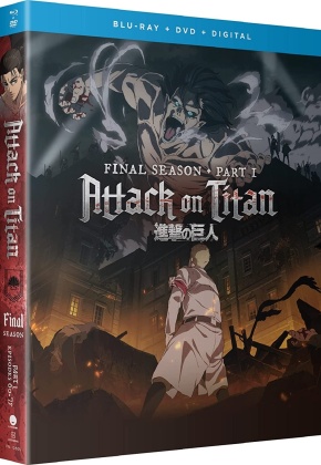 Attack On Titan - Season 4 - Part 1 - The Final Season (3 Blu-rays + 3 DVDs)