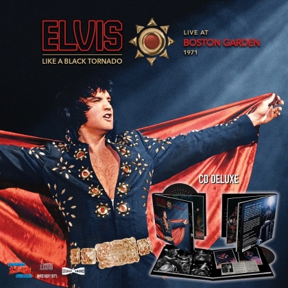 Elvis Presley - Like A Black Tornado - Live At Boston Garden 1971 (CD + Book)