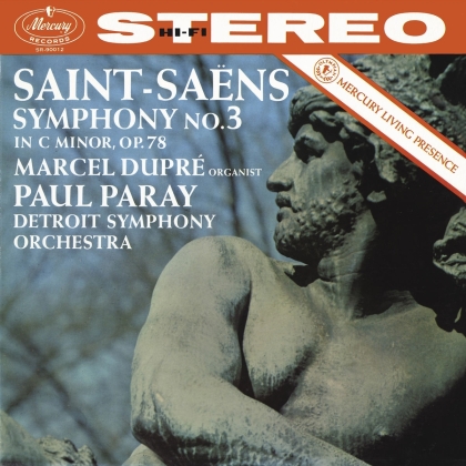 Marcel Dupre, Detroit Symphony Orchestra, Paul Paray (1886-1979) & Camille Saint-Saëns (1835-1921) - Symphony No. 3 - Organ Symphony (Decca, LP)