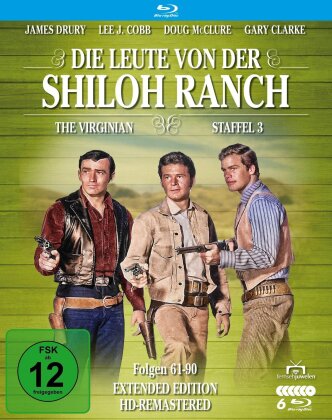 Die Leute von der Shiloh Ranch - Staffel 3 (Extended Edition, Versione Rimasterizzata, 6 Blu-ray)