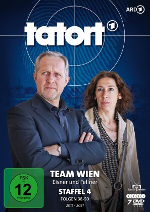 Tatort - Team Wien - Eisner und Kollegen - Staffel 4 - Folgen 38-50 (7 DVDs)