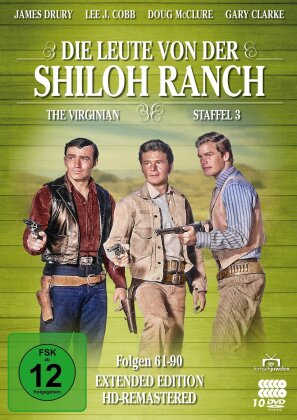 Die Leute von der Shiloh Ranch - Staffel 3 (Extended Edition, Remastered, 10 DVDs)