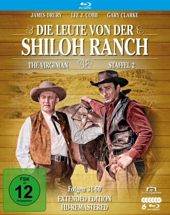 Die Leute von der Shiloh Ranch - Staffel 2 (Extended Edition, Remastered, 5 Blu-rays)