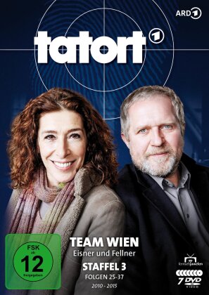 Tatort - Team Wien - Eisner und Kollegen - Staffel 3 - Folgen 25-37 (7 DVDs)