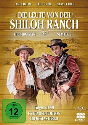 Die Leute von der Shiloh Ranch - Staffel 2 (Extended Edition, Remastered, 10 DVDs)