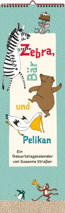 Zebra - Bär und Pelikan
