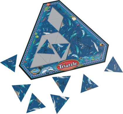 ThinkFun 76491 Triazzle Delfine - ein Logikpuzzle für Kinder und Erwachsene ab 8 Jahren