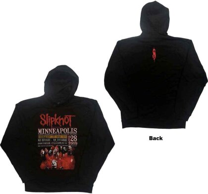 Slipknot Unisex Pullover Hoodie - Minneapolis '09 (Back Print)