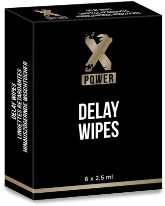 Delay Wipes 6pcs