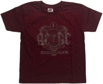 AC/DC Kids T-Shirt - Black Ice