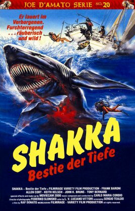 Shakka - Bestie der Tiefe (1989) (Cover A, Grosse Hartbox, Joe D'Amato Serie, Limited Edition)