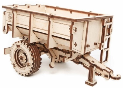 3D Holz Modellbausatz - Anhänger für Traktor Belarus 82 & 2022 - 269 Holzteile