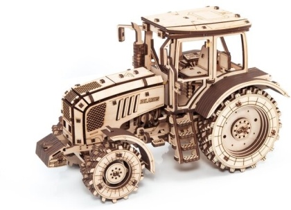 Mechanical 3D wooden-puzzle - Tractor Belarus-2022 - 342 wooden parts