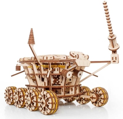 3D Holz Modellbausatz - Lunchod 1 (Mond-Rover) - 424 Holzteile