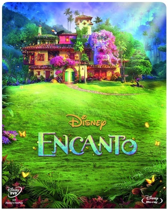 Encanto (2021) (Edizione Limitata, Steelbook, Blu-ray + DVD)