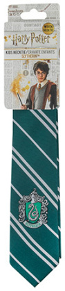 Cravate - Harry Potter - Serpentard - Logo tissé - Enfant