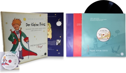 Antoine De Saint-Exupery & Carsten Nicolai - Der Kleine Prinz - Hörspiel (3 LPs + CD)