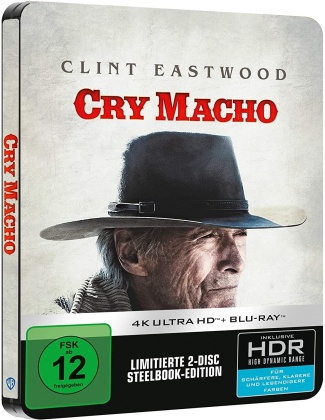 Cry Macho (2021) (Limited Edition, Steelbook, 4K Ultra HD + Blu-ray)