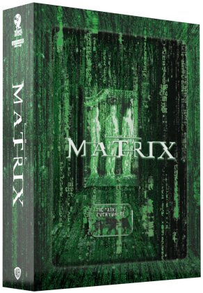 Matrix (1999) (Titans of Cult, + Goodies, Limited Edition, Steelbook, 4K Ultra HD + 2 Blu-rays)