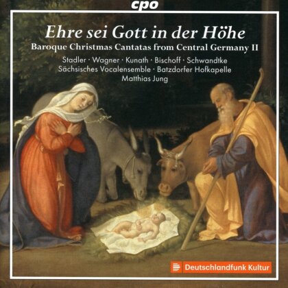 Anna Stadler, Matthias Jung, Batzdorfer Hofkapelle & Sächsisches Vocalensemble - Baroque Christmas Cantatas Central Germany Vol.2