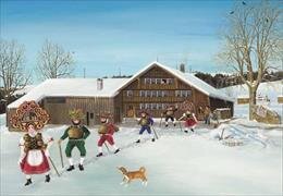 Silvesterchläuse - Puzzle von Lilly Langenegger
