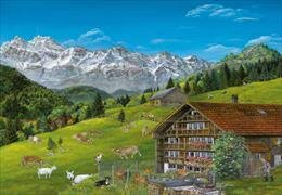 Säntis,Puzzle von Lilly Langenegger