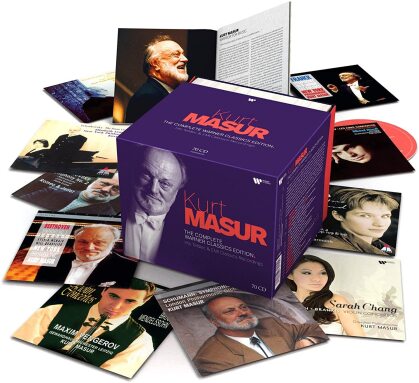 Kurt Masur - Complete Warner Classics (Boxset, 70 CD)
