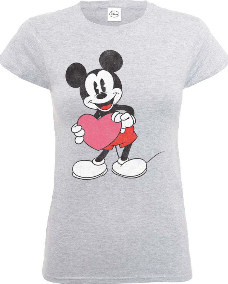 Mickey Mouse Heart Gift - Grösse M