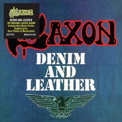 Saxon - Denim & Leather (2022 Reissue, BMG Rights)