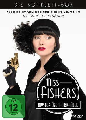 Miss Fishers mysteriöse Mordfälle - Die Komplett-Box - Alle Episoden der Serie plus Kinofilm "Die Gruft der Tränen" (14 DVDs)