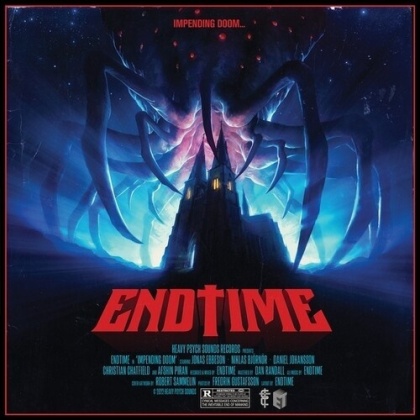 Endtime - Impending Doom (Limited Edition, 3 Color Striped Red-Blue Vinyl, LP)