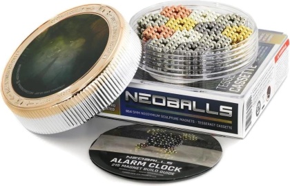 Neoballs Tesseract Cassette Multimetal - (864 Magnetkugeln)