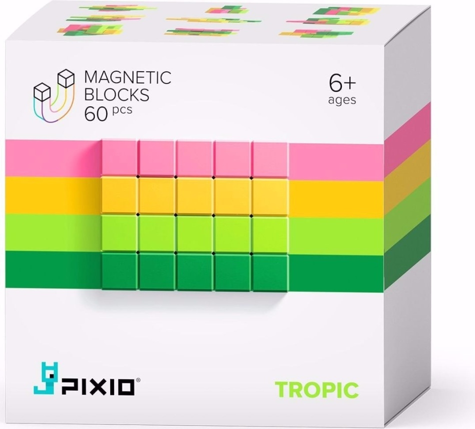 Pixio Abstract Tropic - (60 Magnetwürfel)