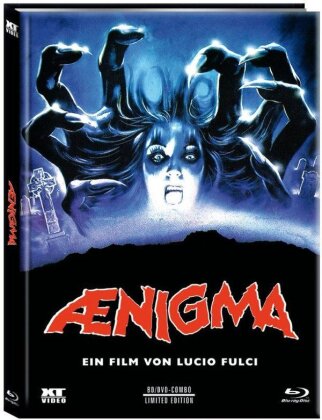 Aenigma (1987) (Cover B, Limited Edition, Mediabook, Blu-ray + DVD)