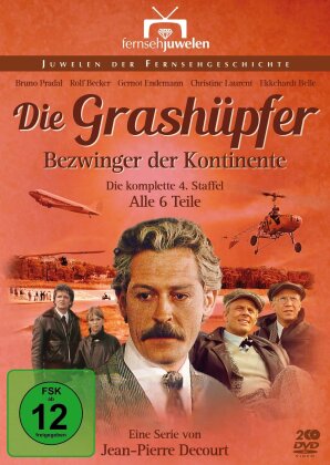 Die Grashüpfer - Bezwinger der Kontinente - Staffel 4 (2 DVDs)
