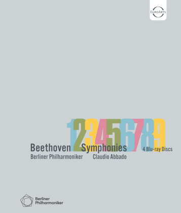 Claudio Abbado & Berliner Philharmoniker - Sinfonien 1-9 (4 Blu-rays)